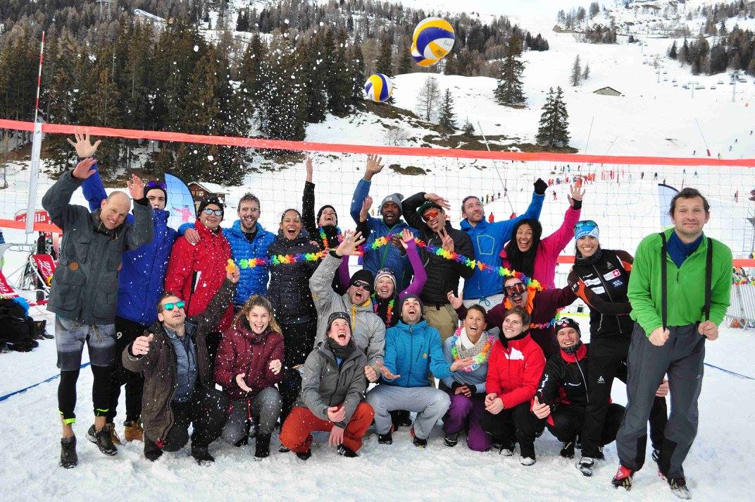 Tournoi Snow Volley, Crans-Montana, janvier 2017