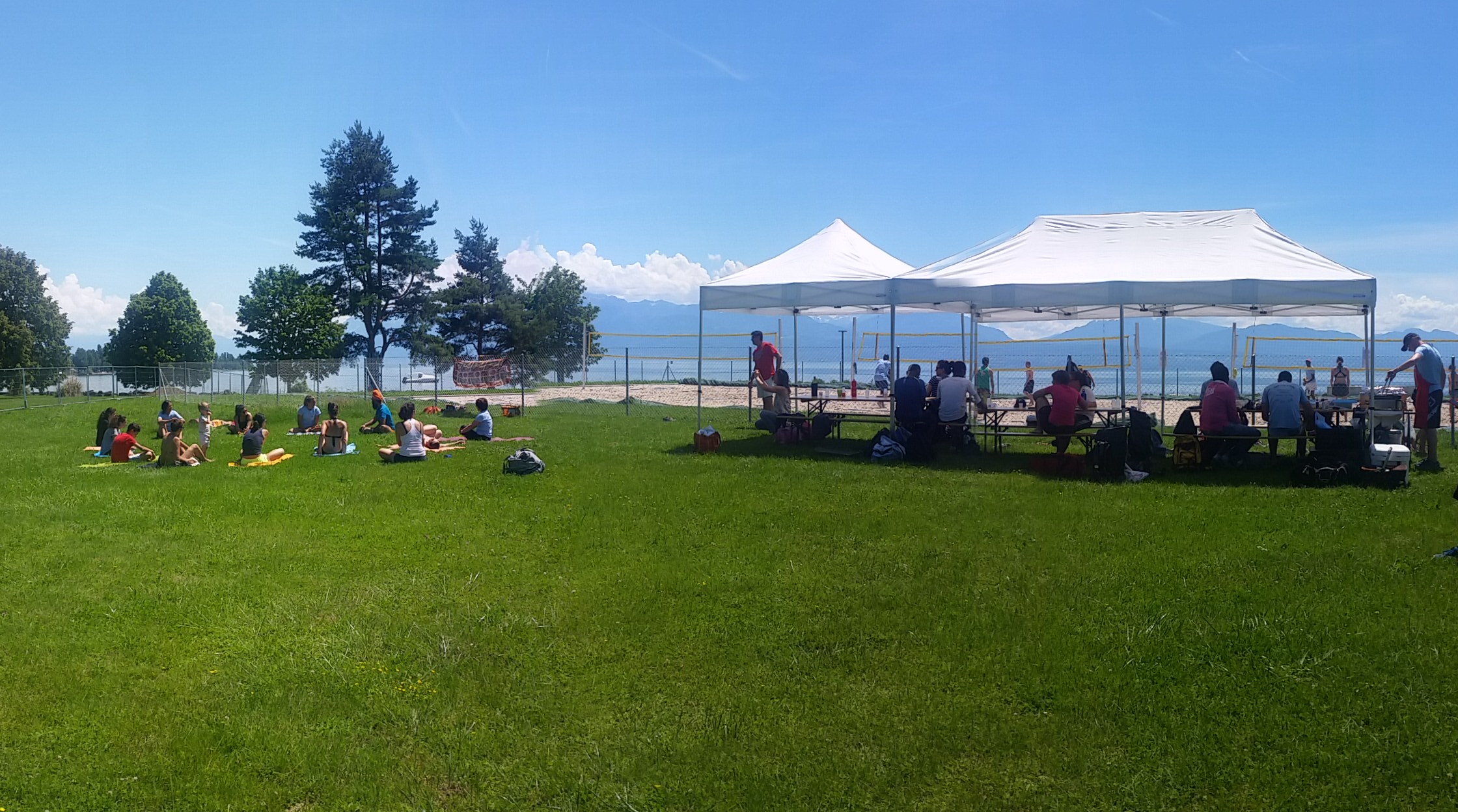 Journée d'entraînement de Beach Volley Préverenges, 2018